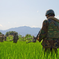 Patrol in Sabari, Afghanistan