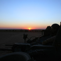 Sunset IED hunt in Fallujah