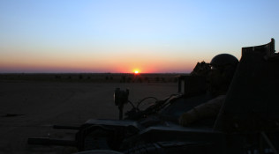 Sunset IED hunt in Fallujah